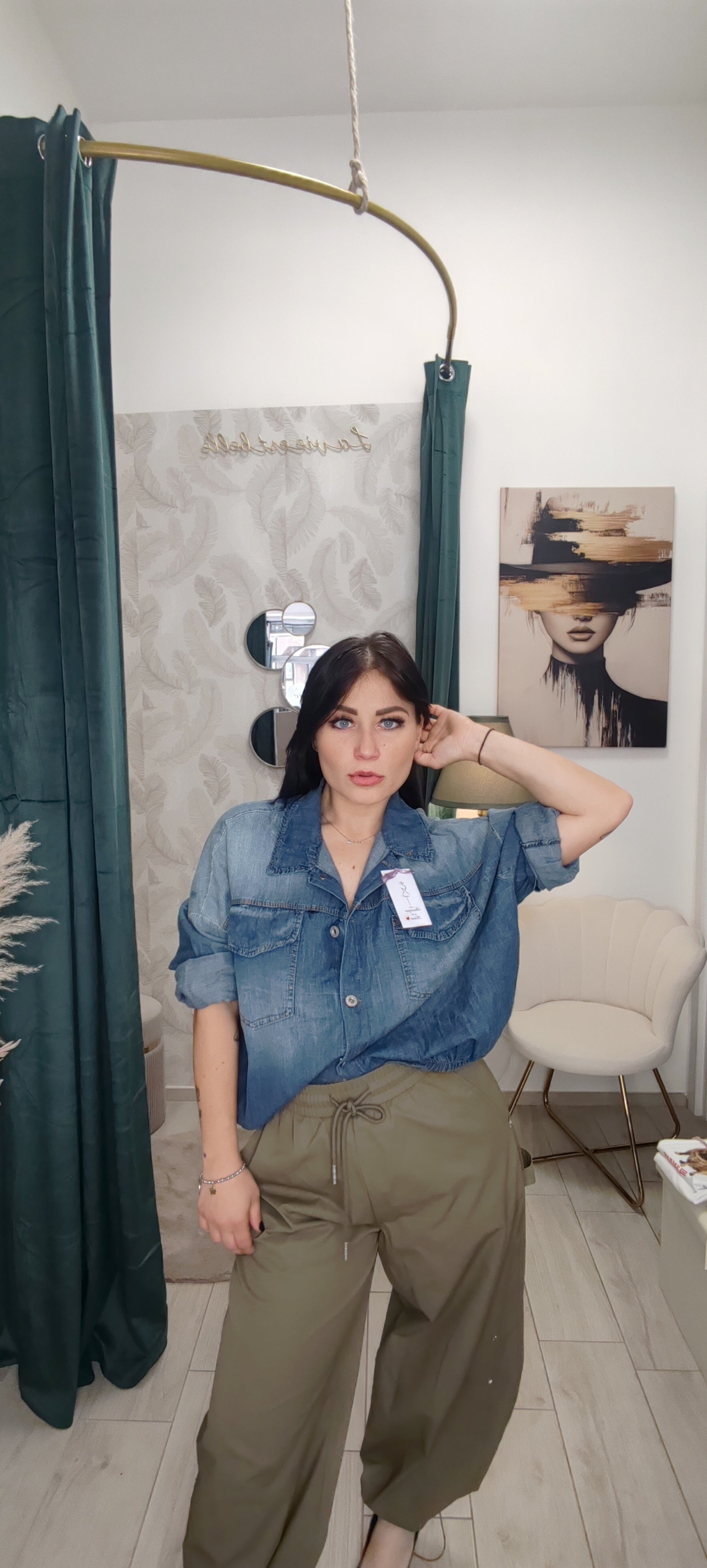 Camicia di jeans